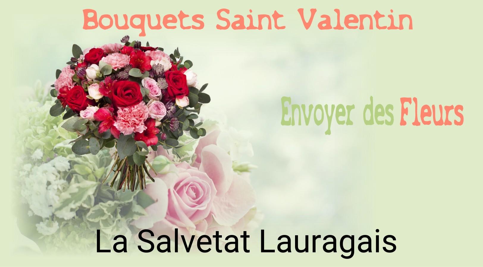 Roses de Saint-Valentin livrées à La Salvetat-Lauragais